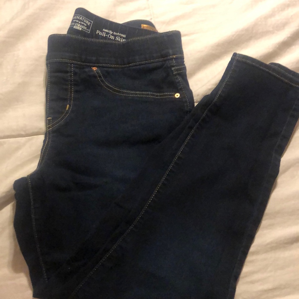 Pull on skinny jeans